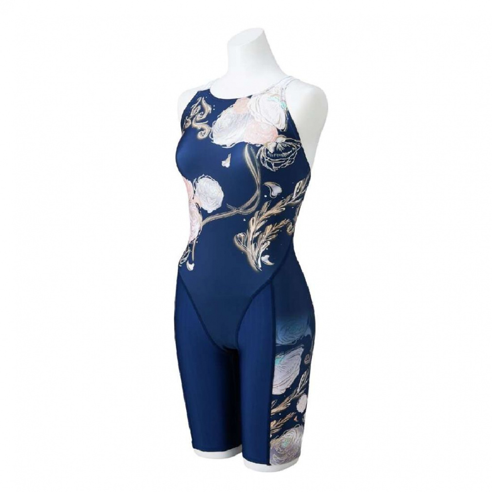 週末限定【未使用】Riコレクション MIZUNO 　XLサイズ　ブルー ミズノ(mizuno) ri レディース 水着 レディース競泳水着 | 通販・人気