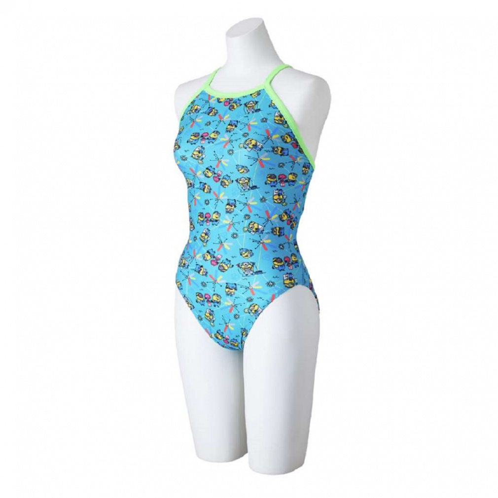ミズノ レディス 水泳 競泳水着 【ミニオン】エクサースーツ
