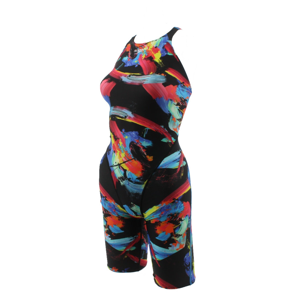 スピード レディース 水泳 競泳水着 FLEX ΣνOpenback Kneeskin2