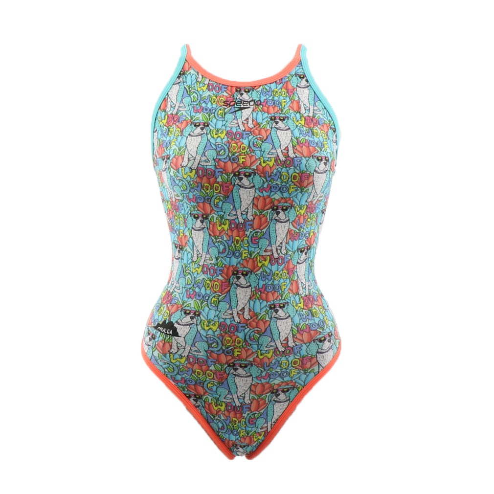 �X�s�[�h ���f�B�[�X ���j ���j���� MULGA Flower Dog TurnS Suit �����K�t�����[�h�b�O�^�[���Y�X�[�c STW02659MU SPEEDO