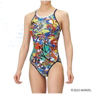 MARVELデザインモデル トレーニングワンピース オープンバック TOUGH SUIT タフスーツ