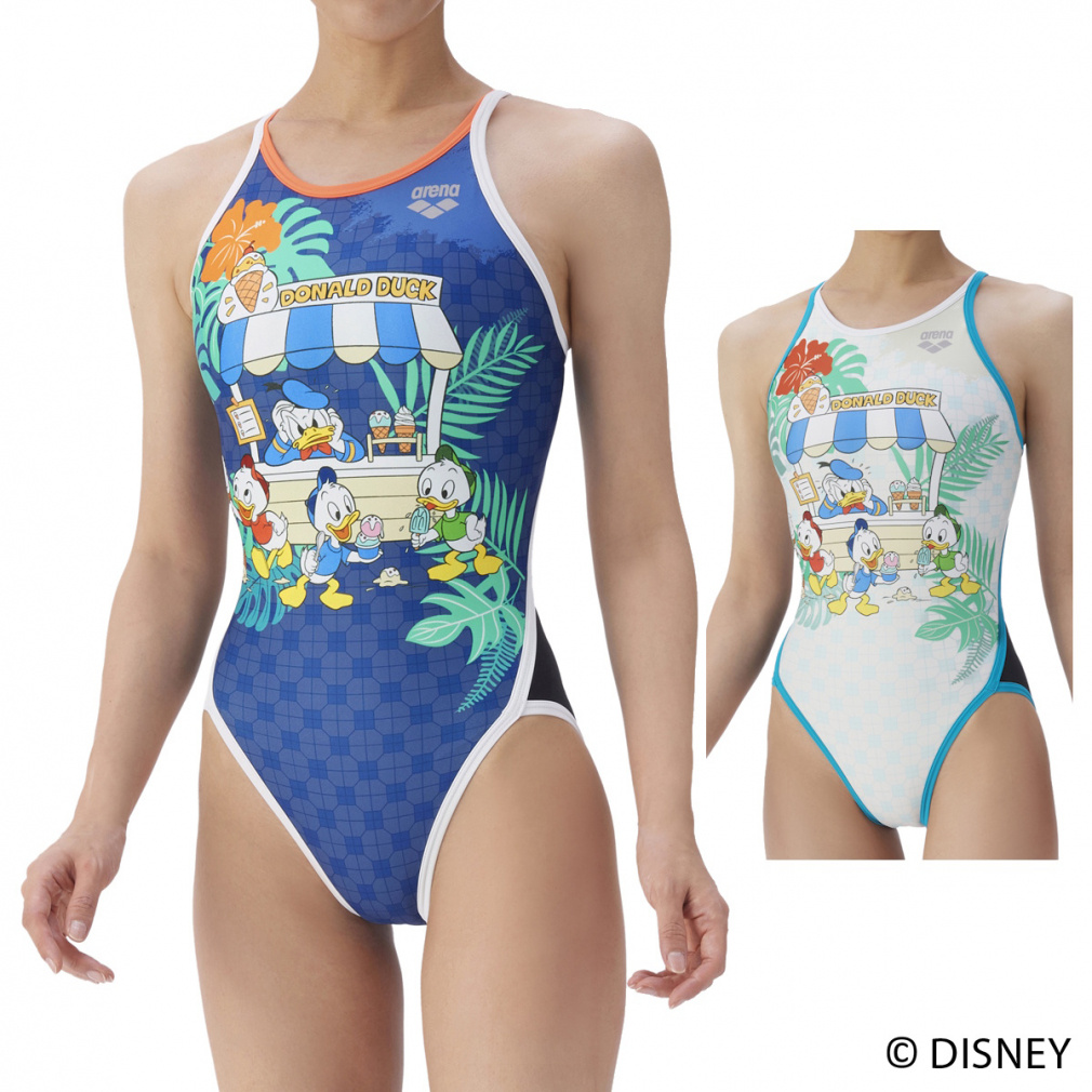 ディズニー｜タフスーツ】トレーニングワンピース（オープンバック） ディズニー/タフスーツ】トレーニングワンピース(オープンバック