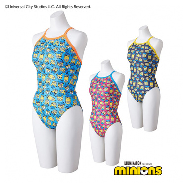 競泳練習用【ミニオン】エクサースーツ ミディアムカット