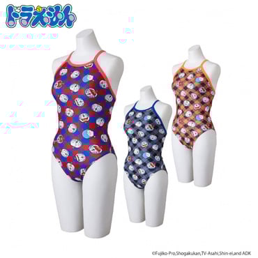 エクサースーツ 競泳練習用【ドラえもん】ミディアムカット