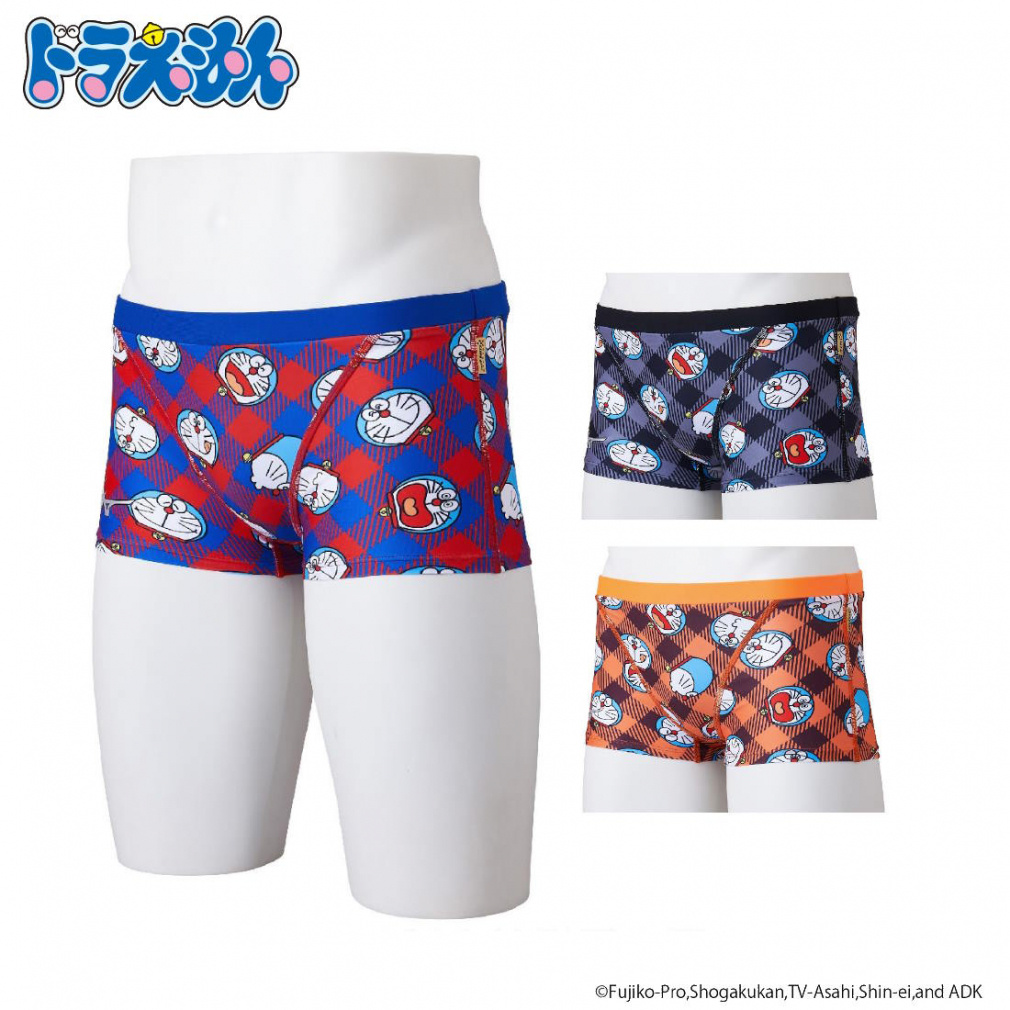 ミズノ ドラえもん 競泳 練習用 水着エクサースーツ MIZUNO ミズノ ジュニア(キッズ・子供) 水泳 競泳水着 エクサースーツ 競泳