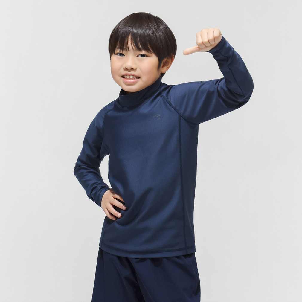 ティゴラ ジュニア キッズ 子供 水泳 競泳水着 ジュニア 長袖かぶり