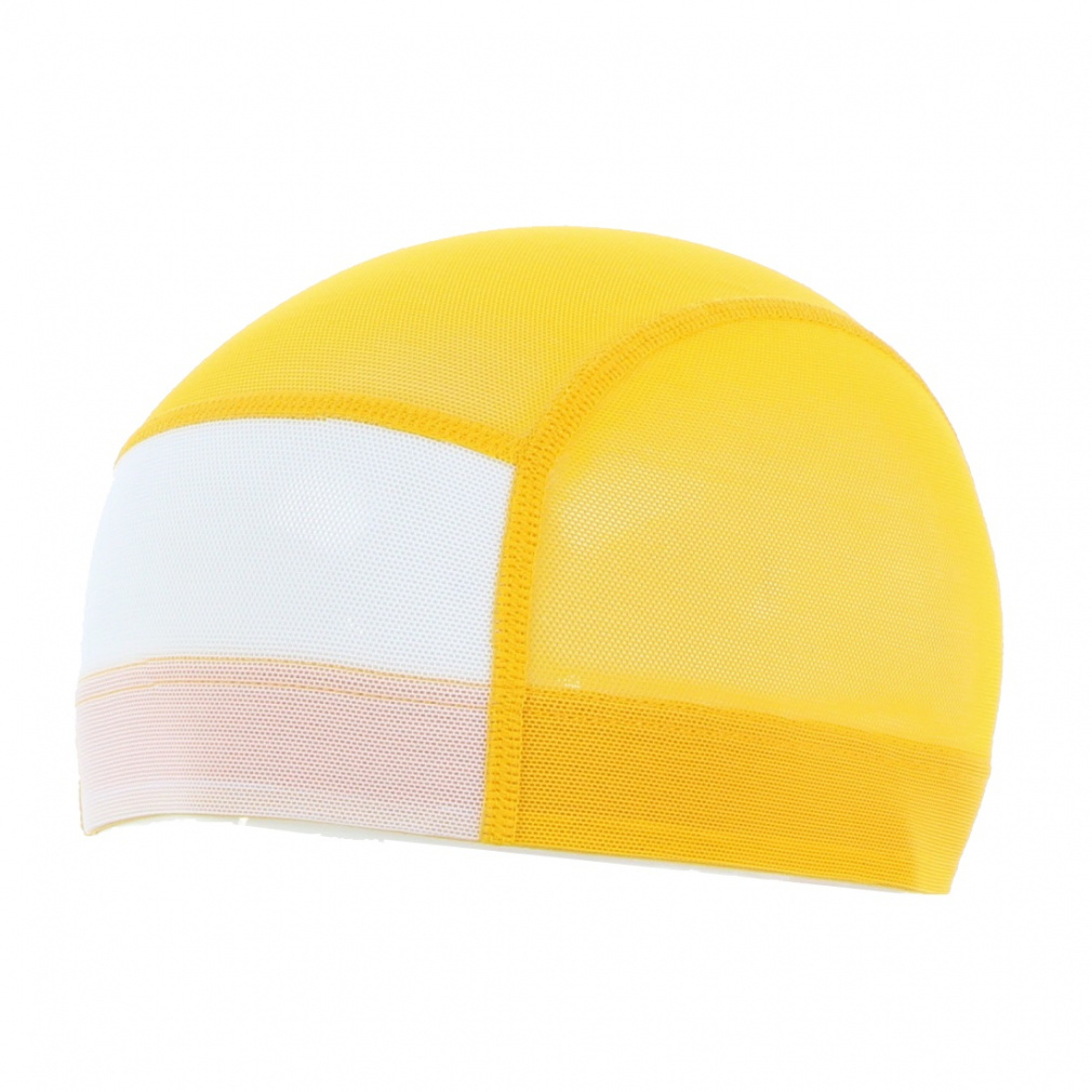 Jネーム入りメッシュスイムキャップ(イエロー-FREE)