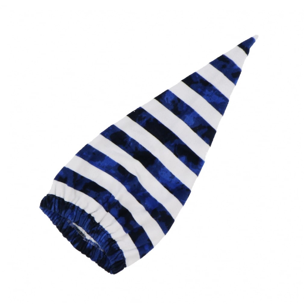 キャップタオル(ホワイト×ネイビー-FREE)