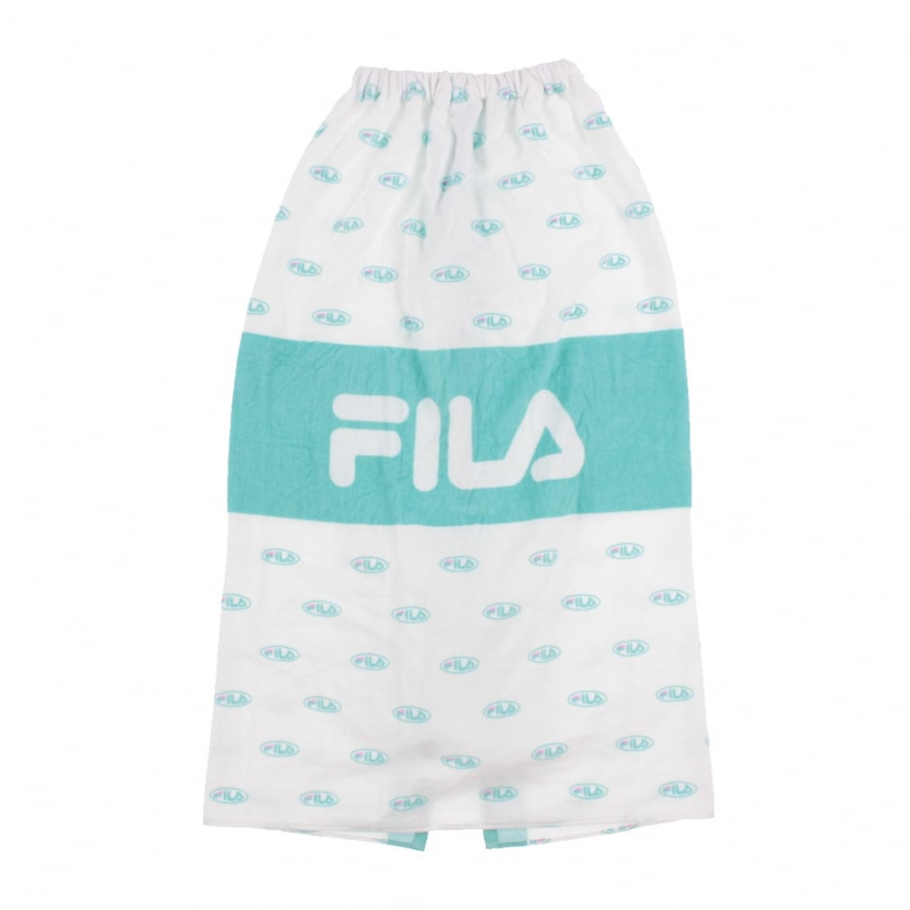 96cm丈綿巻きタオル(セルリアンブルー-FREE)