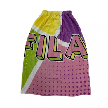 巻きタオル 80cm(ピンク-FREE)