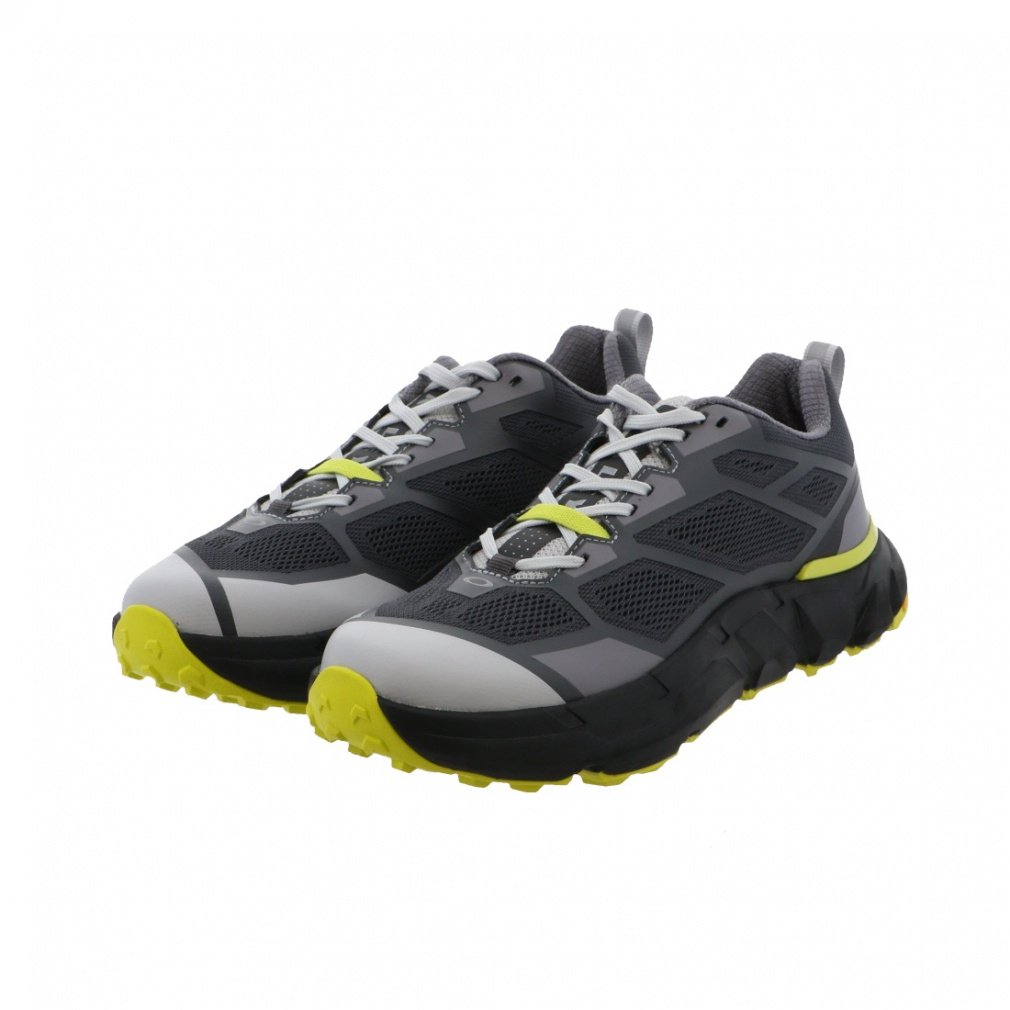 オークリー LIGHT BREATH FOF100588 243 メンズ スニーカー : グレー×イエロー OAKLEY imbkk