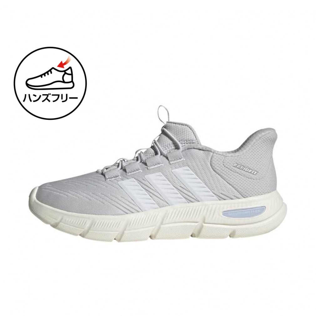 �A�f�B�_�X �N���E�h�t�H�[�� �t���b�N�X ���s�b�h�t�B�b�g �V���[�Y HP7003 ���f�B�X �X�j�[�J�[ �n���Y�t���[ �X�e�b�v�C�� : �O���[ adidas imbkk