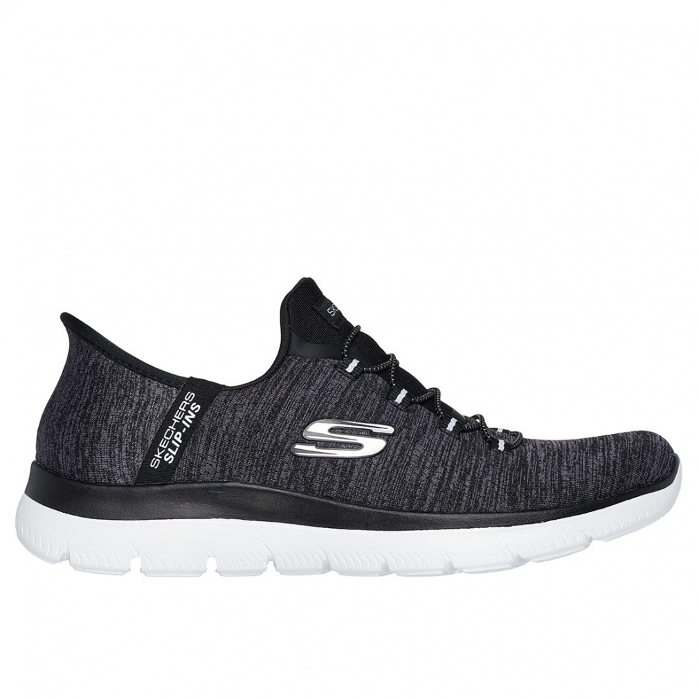 SKECHERS SUMMITS-EVERYDAY SET ブラック Amazon.com | Skechers Sport Women's Women's Hands Free Slip