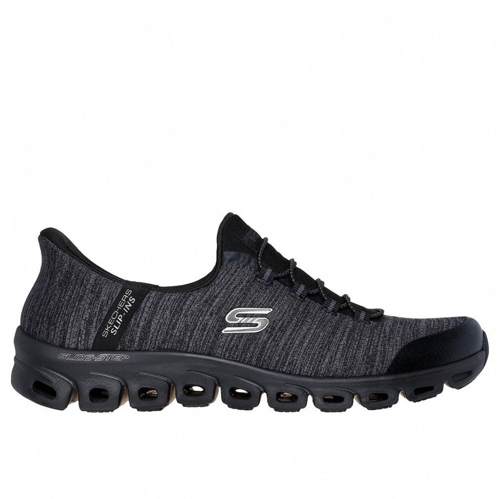 XPb`[Y GLIDE-STEP - PEAK 104546W BKGY fB[X EH[LOV[Y Xj[J[ AyEX|[cf| SKECHERS imbkk