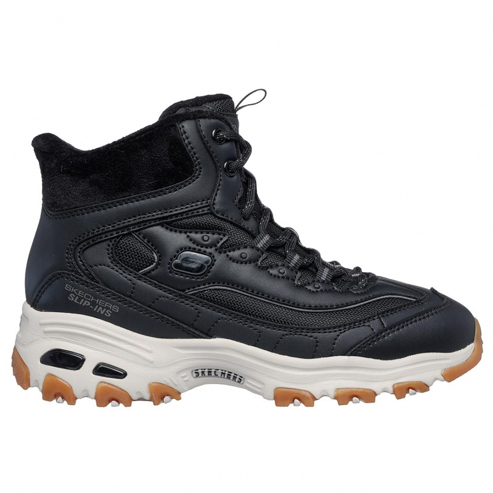 XPb`[Y D LITES BOOT 169076 BKW fB[X EB^[V[Y u[c F ubN SKECHERS