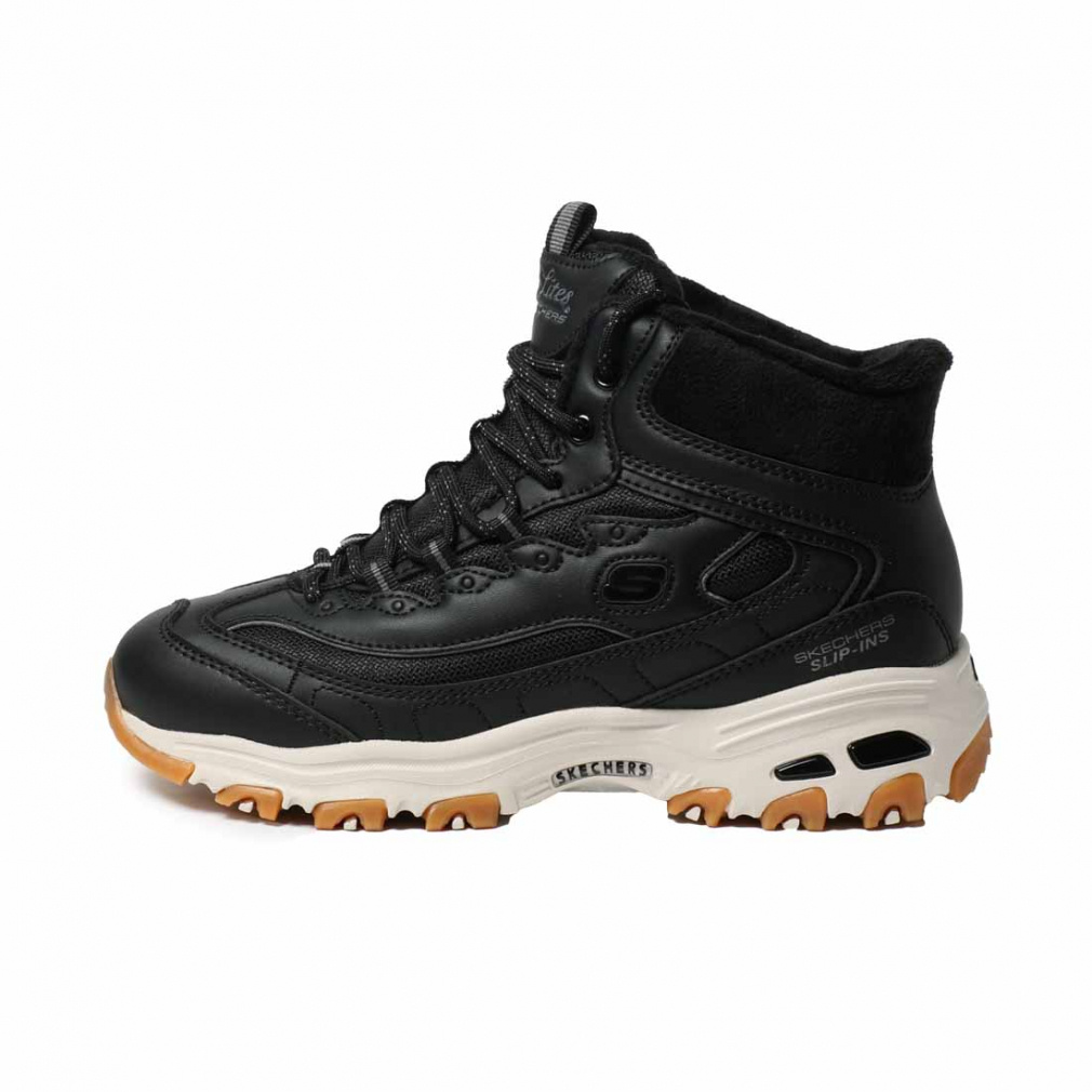 スケッチャーズ D LITES BOOT 169076 BKW レディース ウィンター