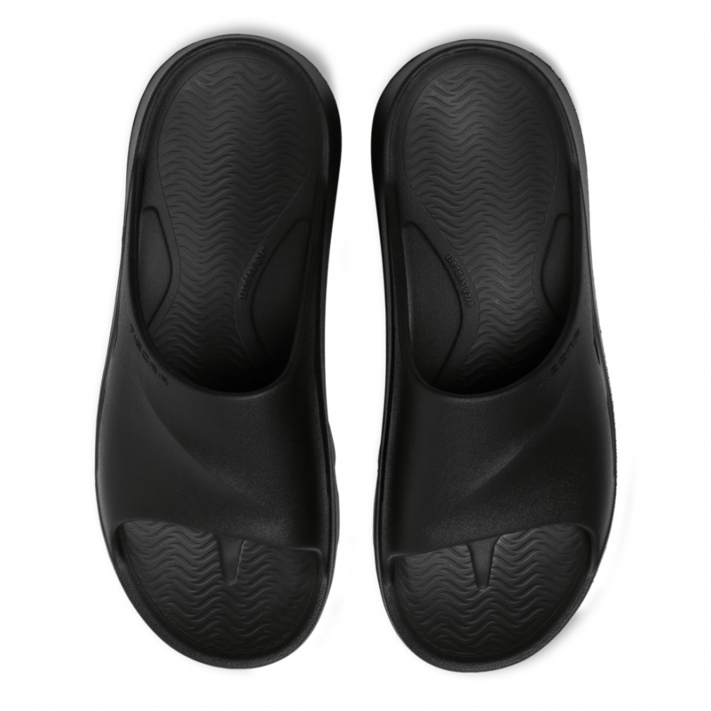 厚底コンフォートサンダルIII BK