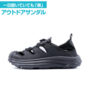 アウトドアサンダル BK