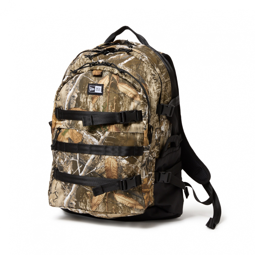 �j���[�G�� CARRIER PACK REAL TREE 14392350 CAMO �o�b�N�p�b�N �f�B�p�b�N �����b�N NEW ERA