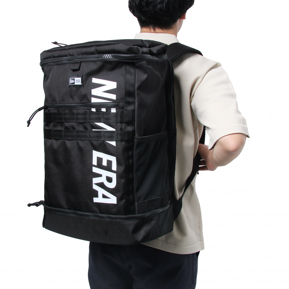 �j���[�G�� BOX PACK LARGE BLK NELOGO 251 14521368 BLK �o�b�N�p�b�N �f�B�p�b�N �����b�N NEW ERA