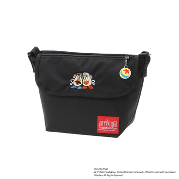 NYLON MESSENGER BAG FZP MGNT/TOY STORY POTATO HEAD