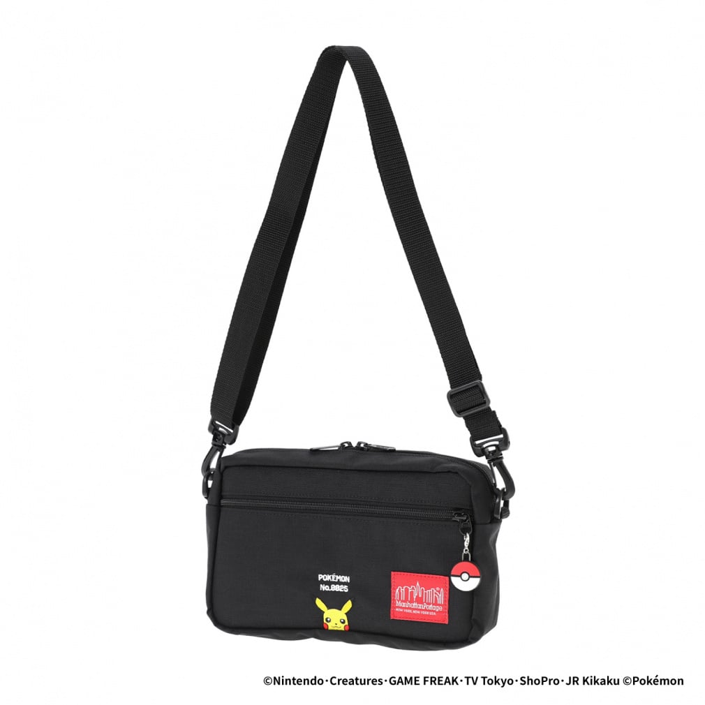 �}���n�b�^���|�[�e�[�W Jogger Bag Ver.2 Pikachu MP1404PIKA �V�����_�[�o�b�O MANHATTAN PORTAGE