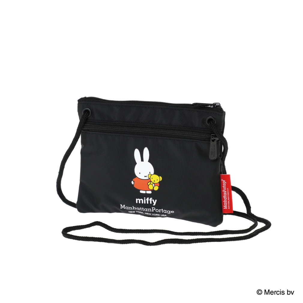 }nb^|[e[W DOUBLE ZIPPER POUCH MIFFY 70TH DZPMF70 1000 V_[obO MANHATTAN PORTAGE