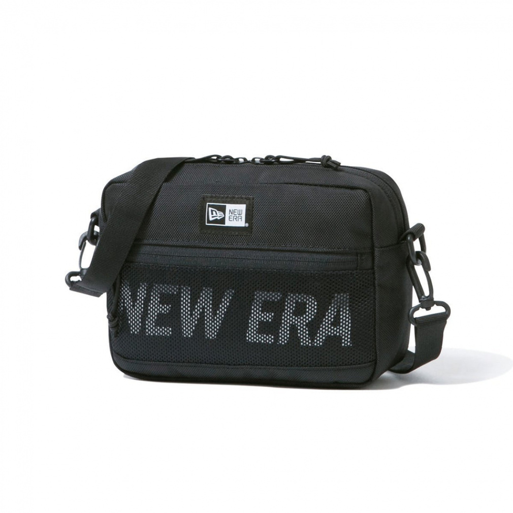 ニューエラ ニューエラ SHOULDER POUCH L BLK NEW ERA WHI 251 14521315 BLK