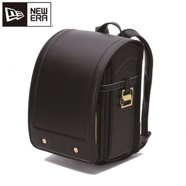 【予約販売 8/21～9/30】ニューエラ ランドセル（10月下旬発送予定）： ブラック×ゴールド NEW ERA