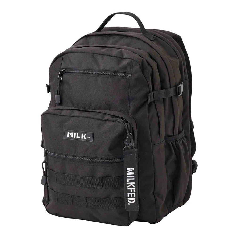 【30L】ACTIVE DOUBLE POCKET MOLLE BACKPACK ACTIVE DOUBLE POCKET MOLLE BACKPACK BLACK 3224053008 レディース