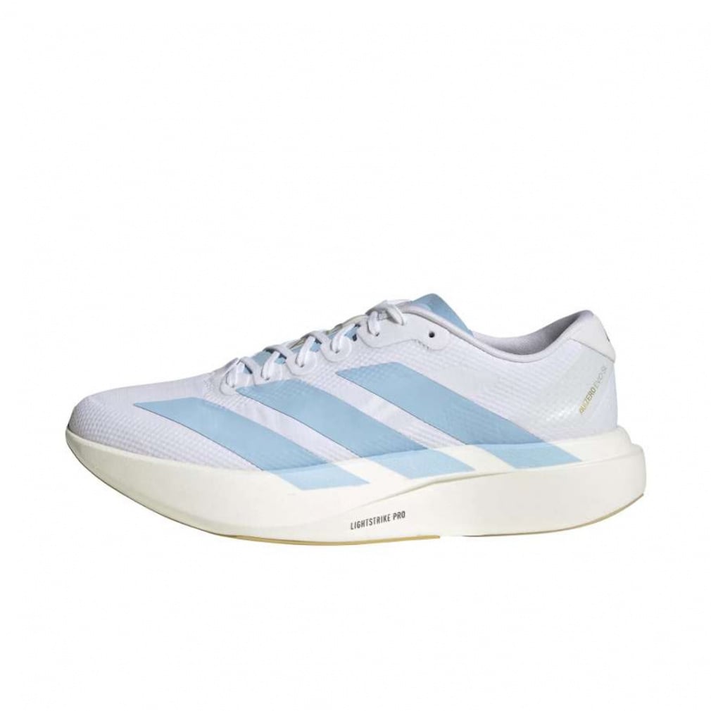 �A�f�B�_�X ADIZERO EVO SL WOVEN �A�f�B�[�� EVO SL �E�[�u�� JQ4527 �����Y �����j���O�V���[�Y 2E : �z���C�g×�y�[���u���[ adidas imbkk