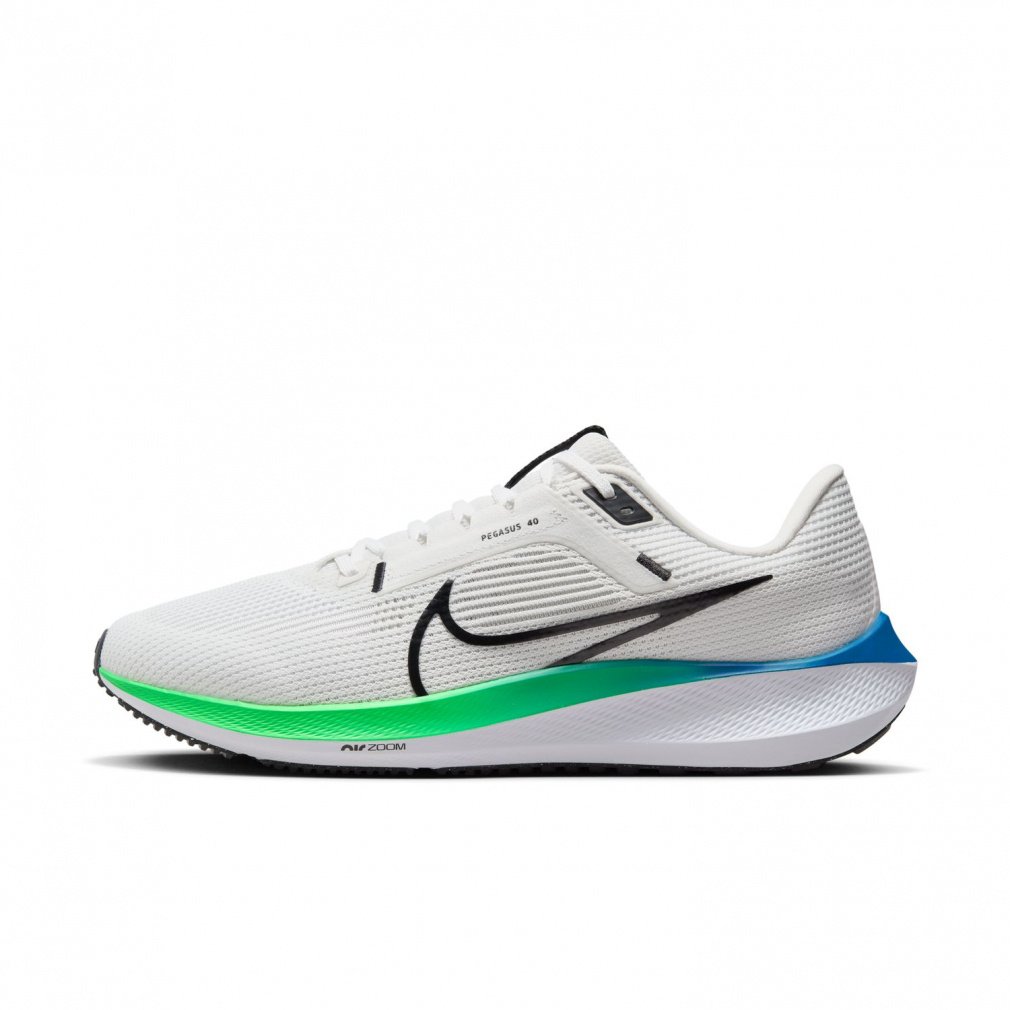 ナイキ AIR ZOOM PEGASUS 40 エア ズーム ペガサス 40 DV3853-006 メンズ 陸上 ランニングシューズ : ホワイト×ブラック NIKE imbkk