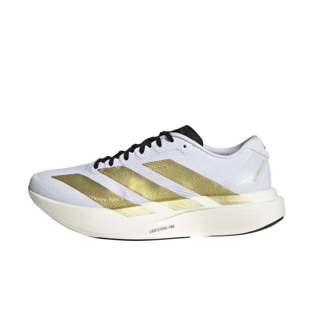 �A�f�B�_�X ADIZERO EVO SL WOVEN �A�f�B�[�� EVO SL �E�[�u�� JQ4411 ���f�B�X �����j���O�V���[�Y E : �z���C�g×�S�[���h adidas imbkk