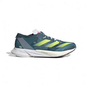 アディゼロ ジャパン 8(ブルーグレー×レモンイエロー-23.5cm)