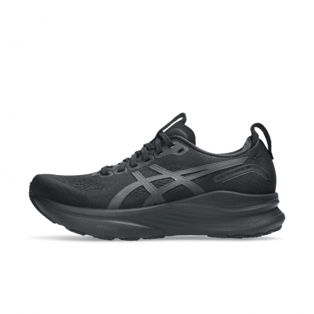 アシックス GEL-KAYANO 32 WIDE ゲルカヤノ 32 ワイド 1012B838 レディス 陸上 ランニングシューズ E : ブラック×ダークグレー asics imbkk