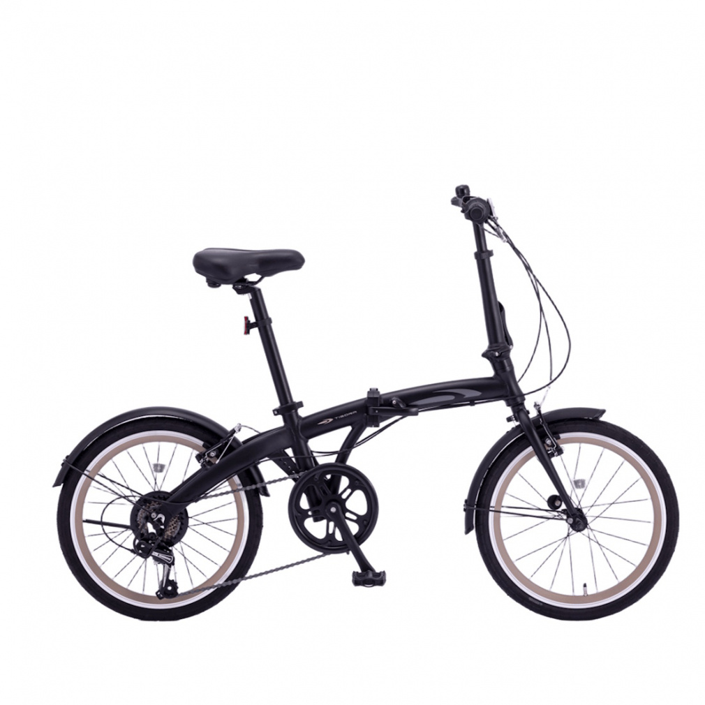 折りたたみ自転車　ブラック JALとっておきの逸品｜〔フィールドチャンプ〕16インチ 折りたたみ