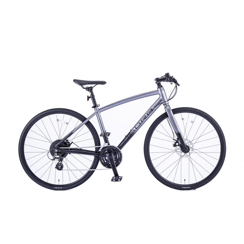 ティゴラ TR-BC006 DCR 44cm(フレームサイズ)(シルバー×ブラック)