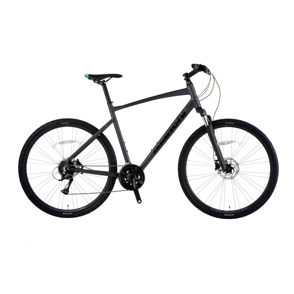 �r�A���L C-SPORT CROSS 47cm(�t���[���T�C�Y) (YTBJZC47C9) �o�C�V�N�� �N���X�o�C�N : �u���b�N Bianchi