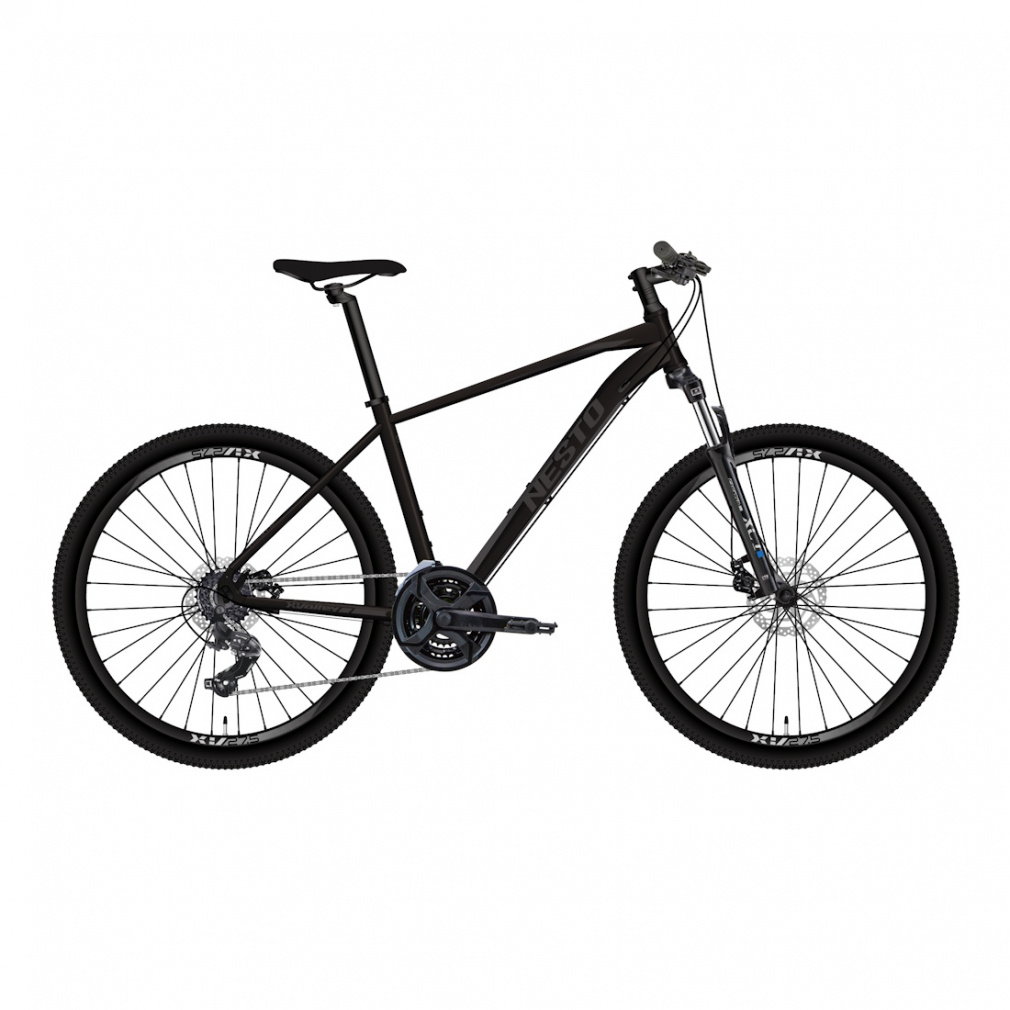 �l�X�g X-VALLEY AP���f�� 16�C���`(�t���[���T�C�Y) (X-VALLEY BK) �o�C�V�N�� �}�E���e���o�C�N : �u���b�N NESTO