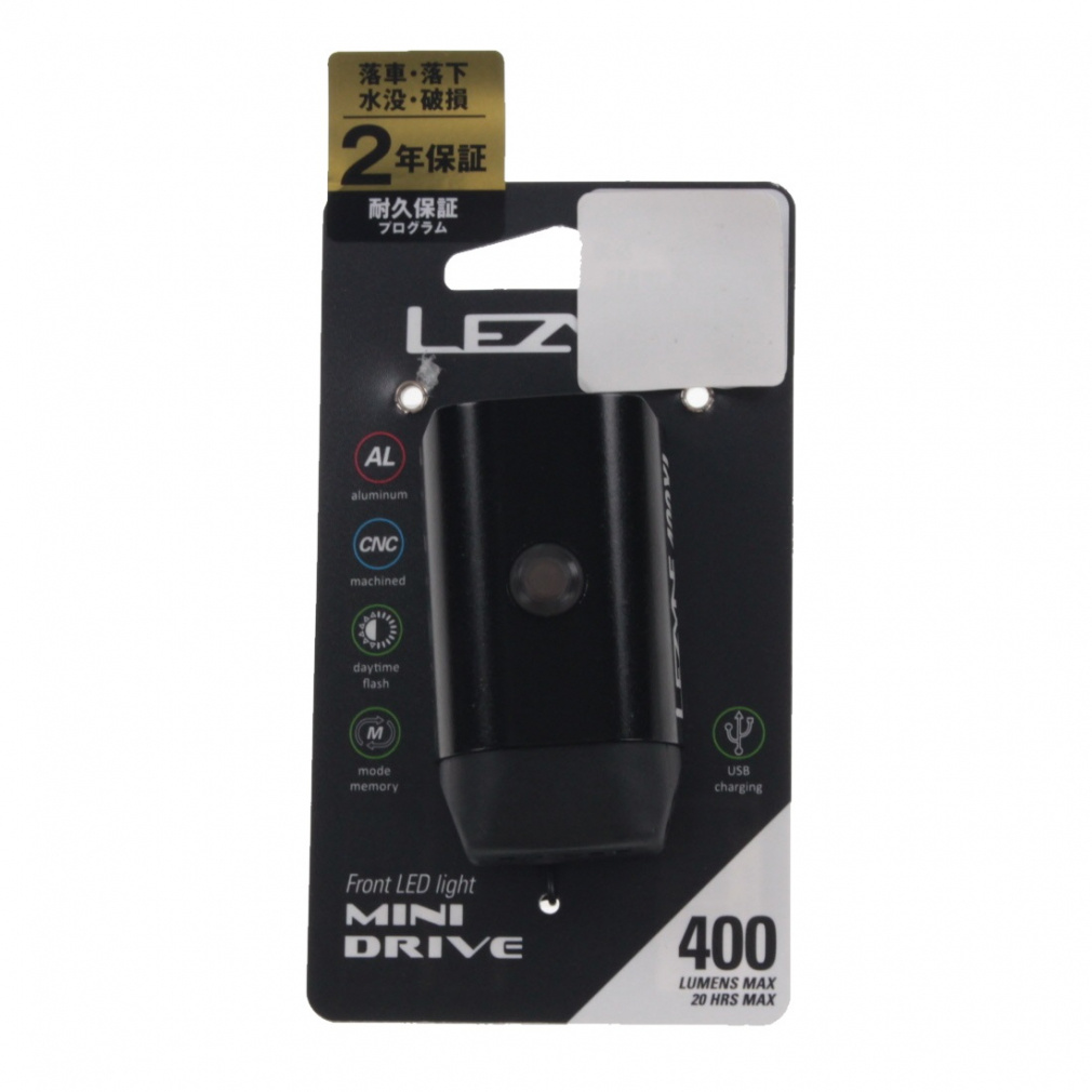 ���U�C�� MINI DRIVE 400 BLACK 3502426002 BLK �o�C�V�N�� ���C�g : �u���b�N LEZYNE