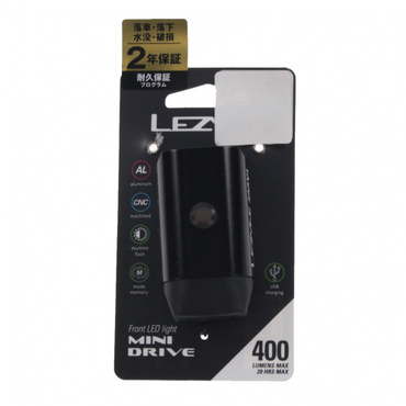 MINI DRIVE 400 : ブラック