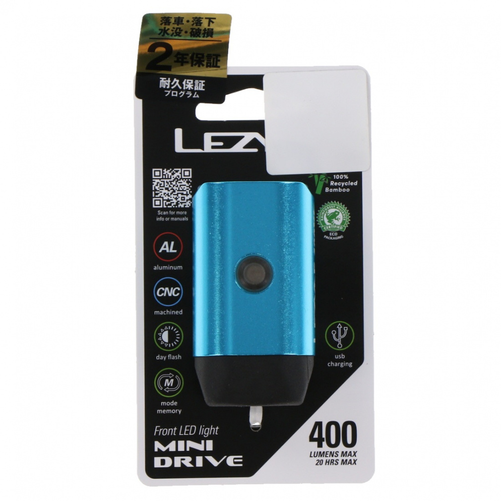 ���U�C�� MINI DRIVE 400 3502426003 BLU �o�C�V�N�� ���C�g : �u���[ LEZYNE