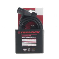 トレロック コイルケーブルロック TR-SK108 バイシクル 鍵 : ブラック