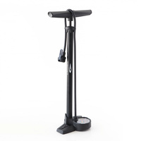 高気圧フロアポンプ/11気圧/大柄空気圧ゲージ/仏・英・米対応バルブ