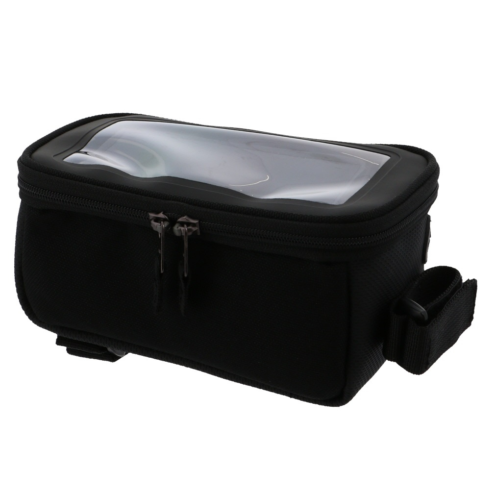 ポリ 2L スマホ トップチューブバッグ : ブラック