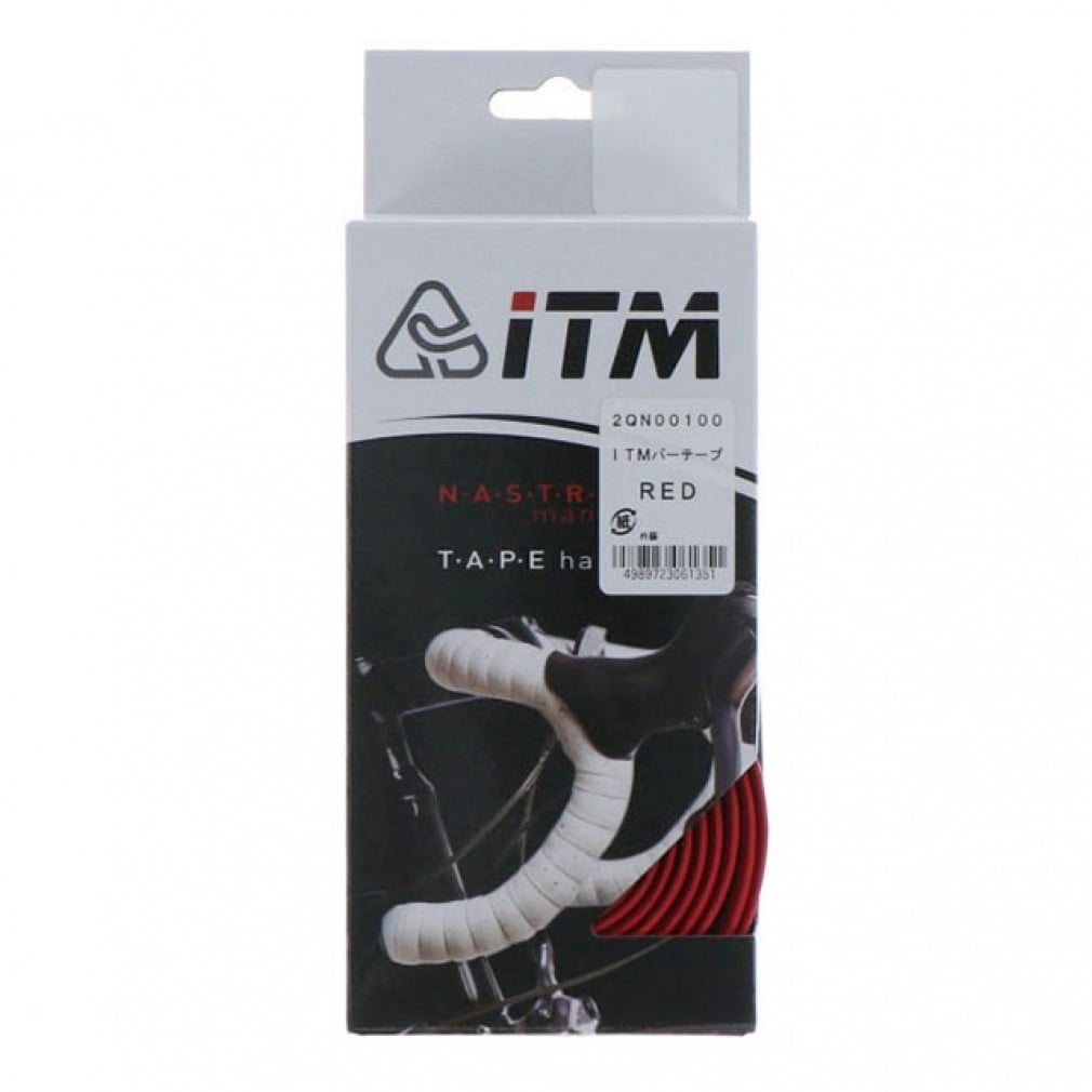 ITMバーテープ (2QN00130) バイシクル パーツ(レッド-FREE)