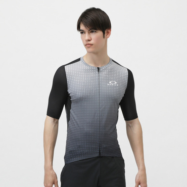 ENDURANCE DAZZLE CAMO JERSEY(ブラック×グレー-L　メンズ)