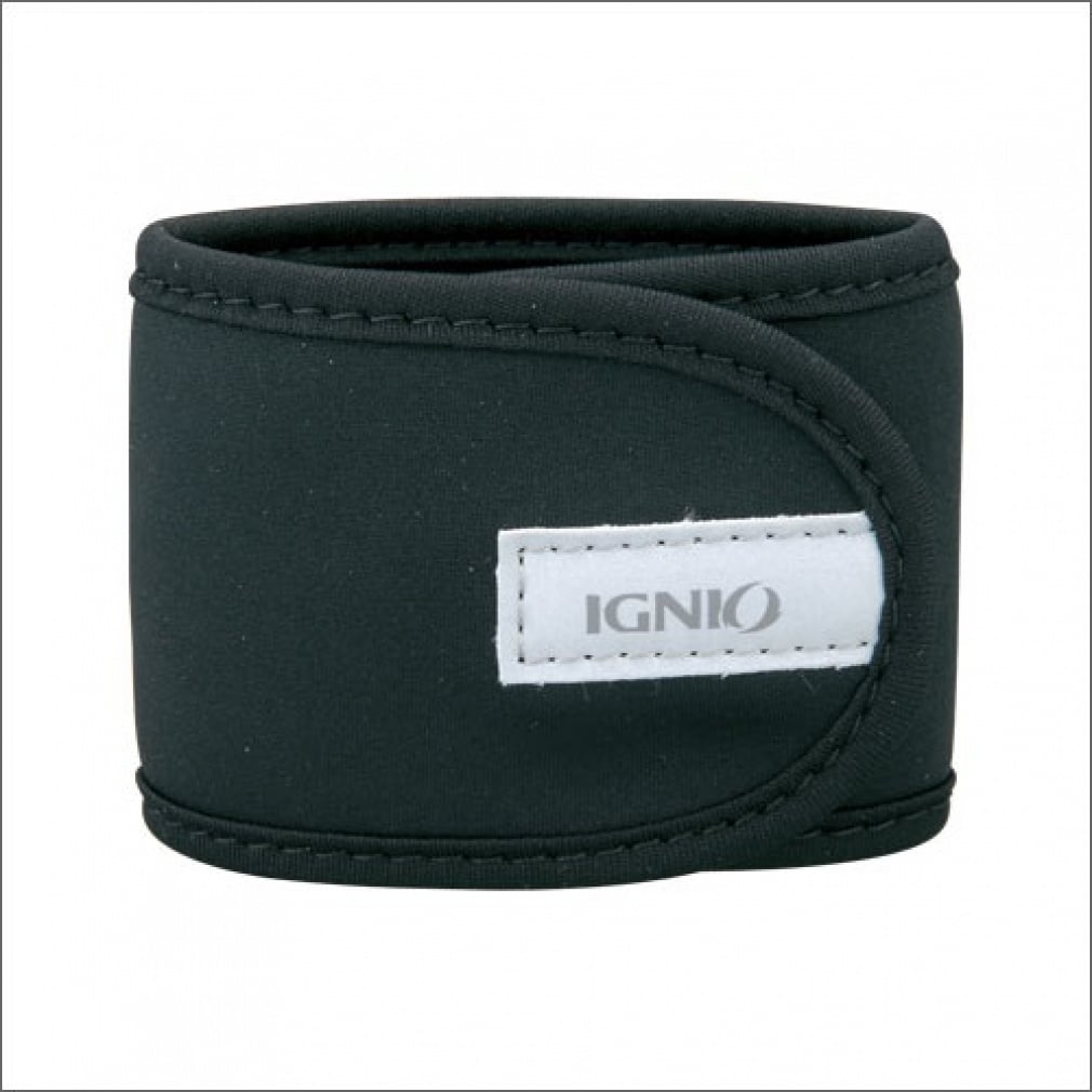 プロテクター 裾止めバンド 片足用(ブラック-FREE)