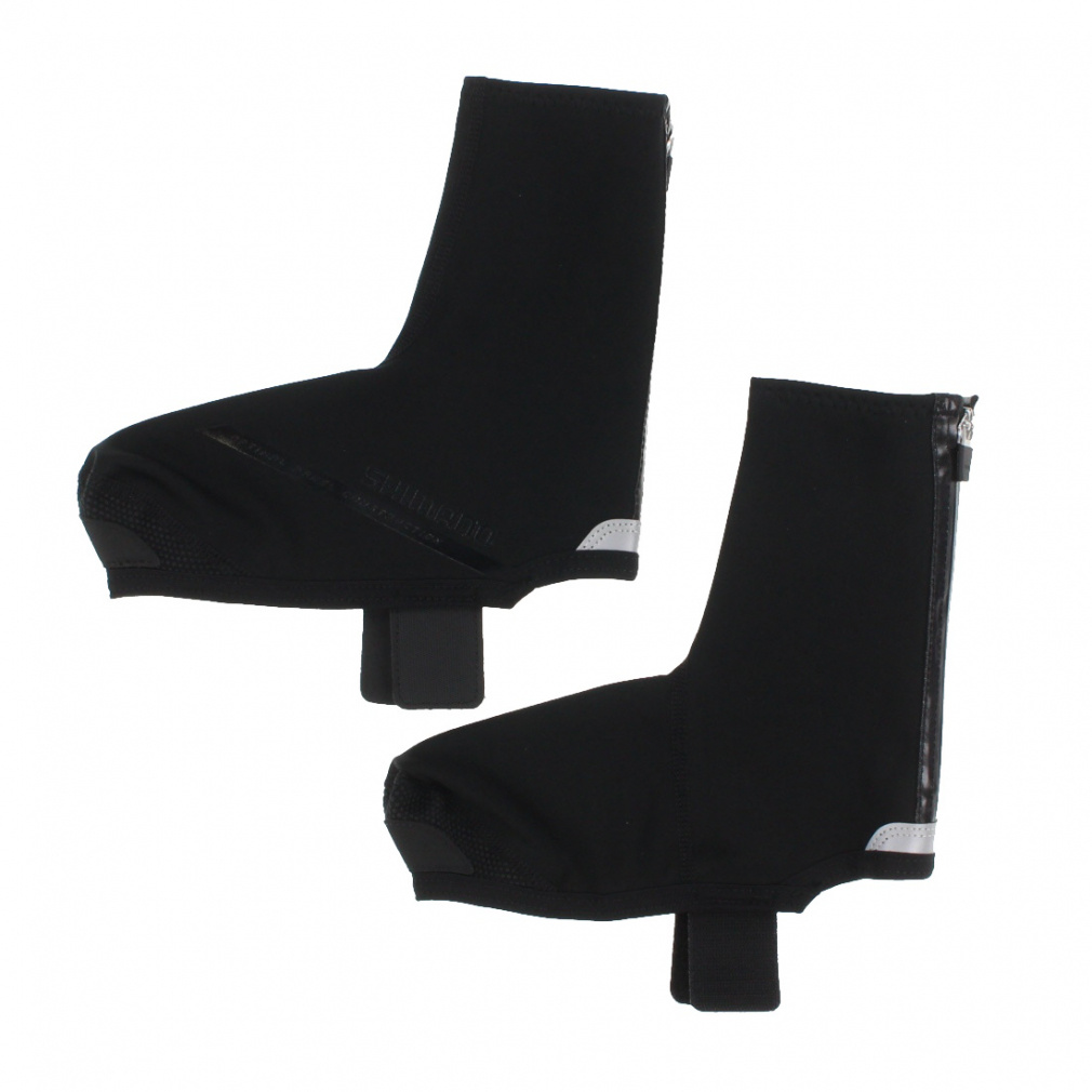 DUAL ソフトシェルシューカバー(ブラック-M)