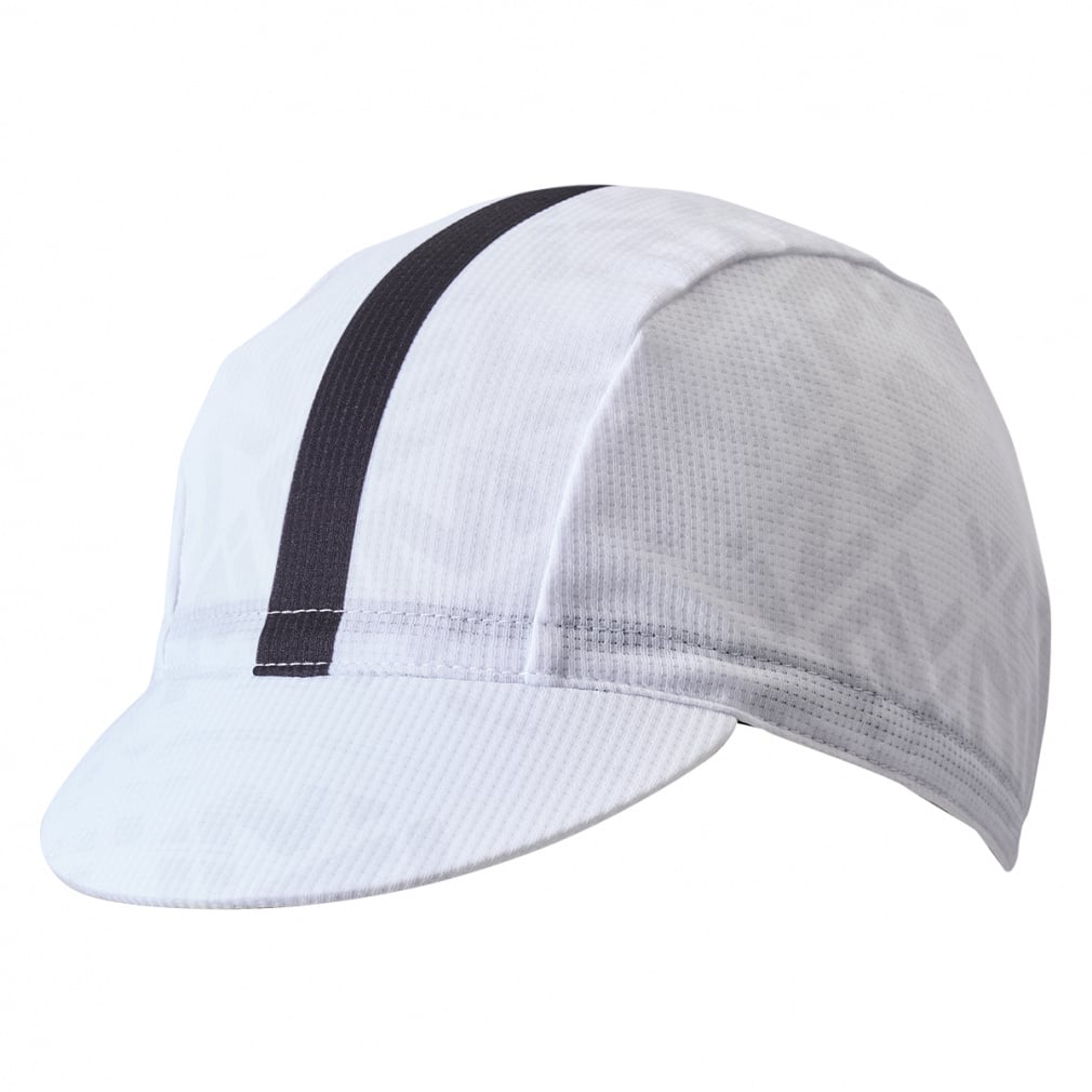 プリント サイクル キャップ(ホワイト-FREE)